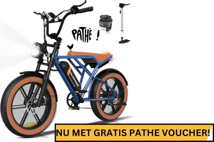 BK29 SavageTribe Fatbike met Gratis Pathe Card