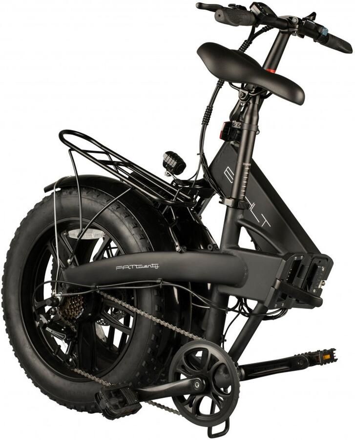 BOHLT FATTWENTY Elektrische Vouwfiets 25km h 6 versnellingen Actieradius van + - 40 km Zwart - Foto 2