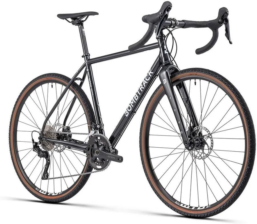Bombtrack Hook Gravelfiets Performance Adventure Bike Metallic Zwart Maat XL 56 cm