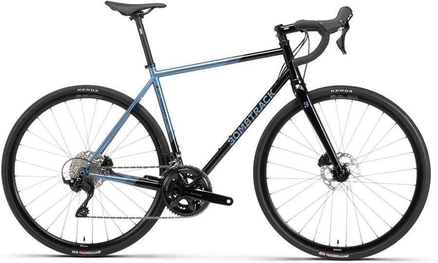 Bombtrack Tempest Racefiets Bike Comfortabele Endurance Fiets Blauw Maat L 55 cm - Foto 4