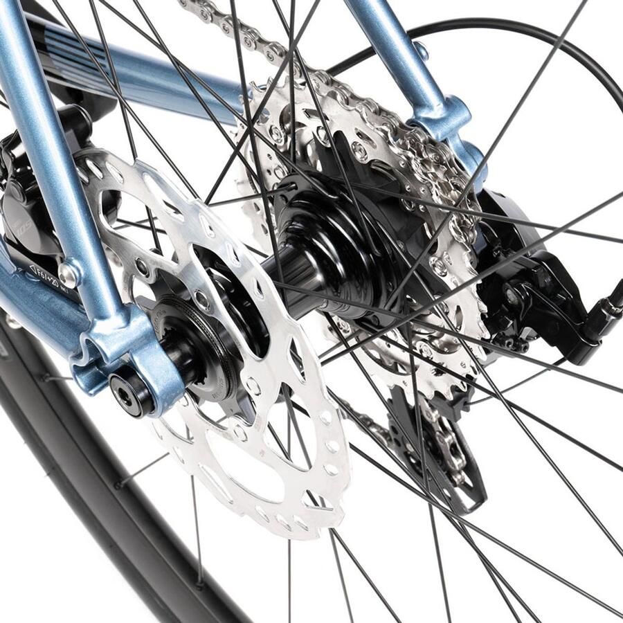 Bombtrack Tempest Racefiets Bike Comfortabele Endurance Fiets Blauw Maat L 55 cm - Foto 2