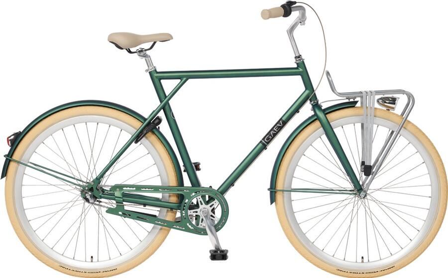 BSP GAEV Retro Herenfiets Framemaat 62 cm Emerald Green