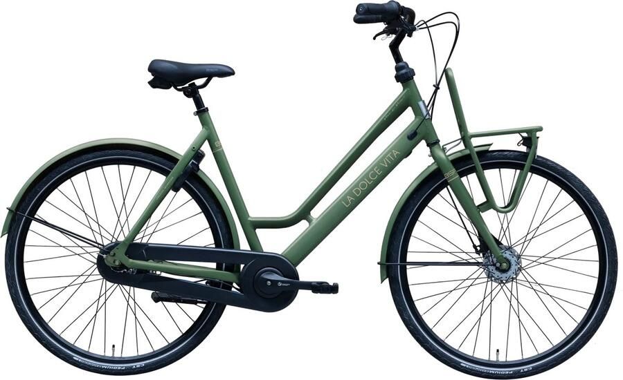 BSP La Dolce Vita Special Dames Stadsfiets 7 versnellingen 51 cm Emerald Green