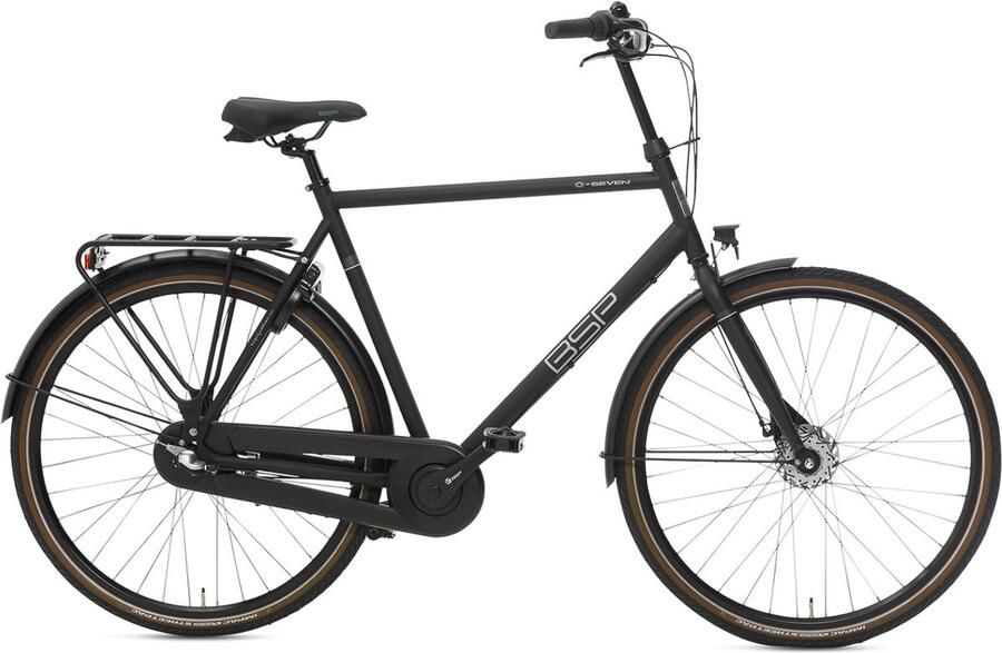 BSP O-Seven N7 Stadsfiets Heren 61 cm Onyx Black Matt