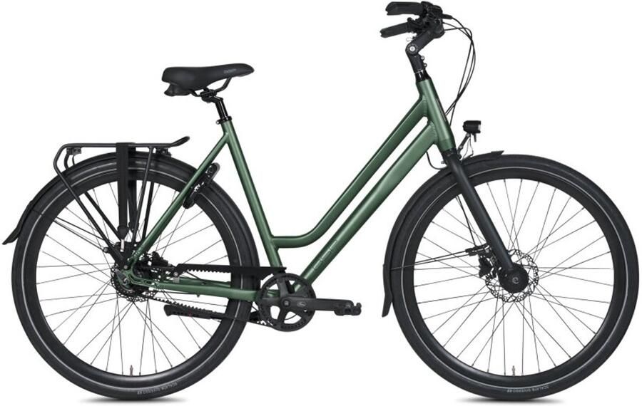 BSP Voyager Belt Dames Stadsfiets Riemaandrijving 8 versnellingen 52 cm Emerald Green