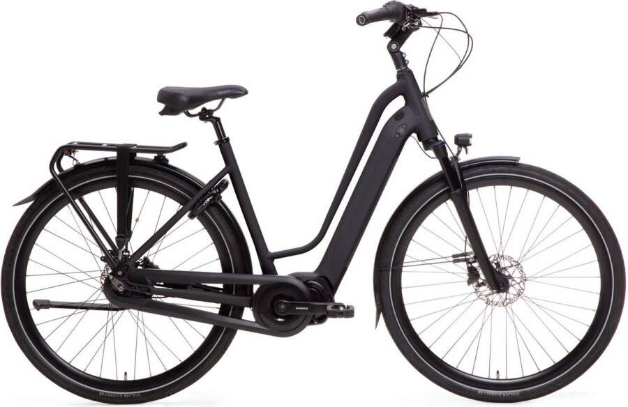 BSP Musa Elektrische Stadsfiets (e-bike) Middenmotor Dames Zwart