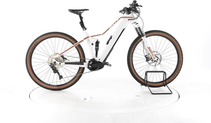 Bull's Bulls Sonic EVA TR1 Elektrische full-suspension mountainbike Bosch Accu 750Wh wit