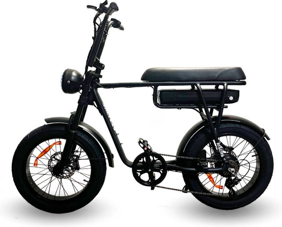 BYCLETA S3 Elektrische Fatbike 250W 17.5Ah Hydraulische remmen Zwart