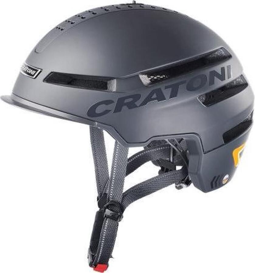 CAB Cratoni fietshelm speed pedelec NTA 8776 certificaat -SmartRide 1.2 zwart mat S M