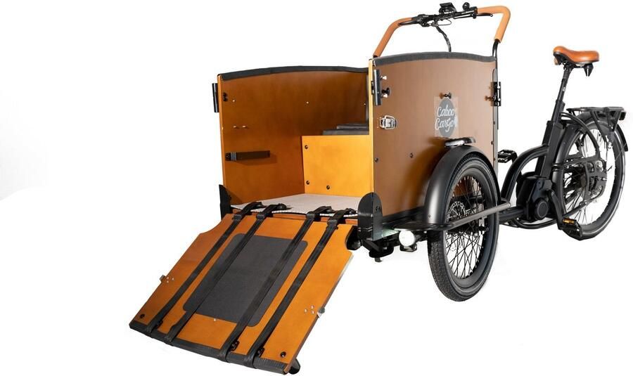 Caboo Cargo CabooCargo Family-S elektrische cargobike bakfiets Lux Enviolo 48V 13.4Ah (grote deur)