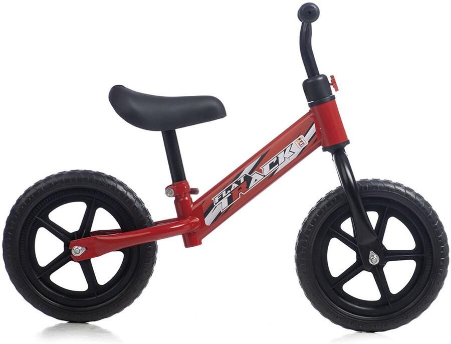 CHICOS Bike Flat Track Loopfiets Rood Jongen