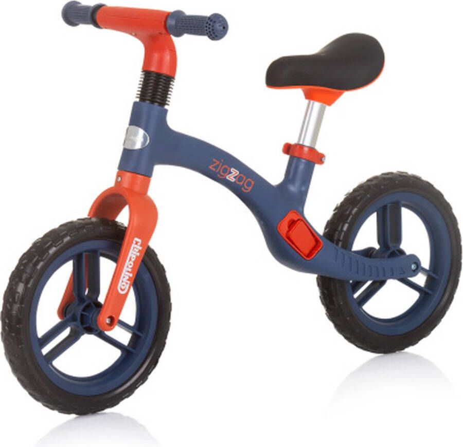 Chipolino Loopfiets Zig Zag Balansfiets met 2 wielen 12 inch Vanaf 2 jaar en Blauw Rood