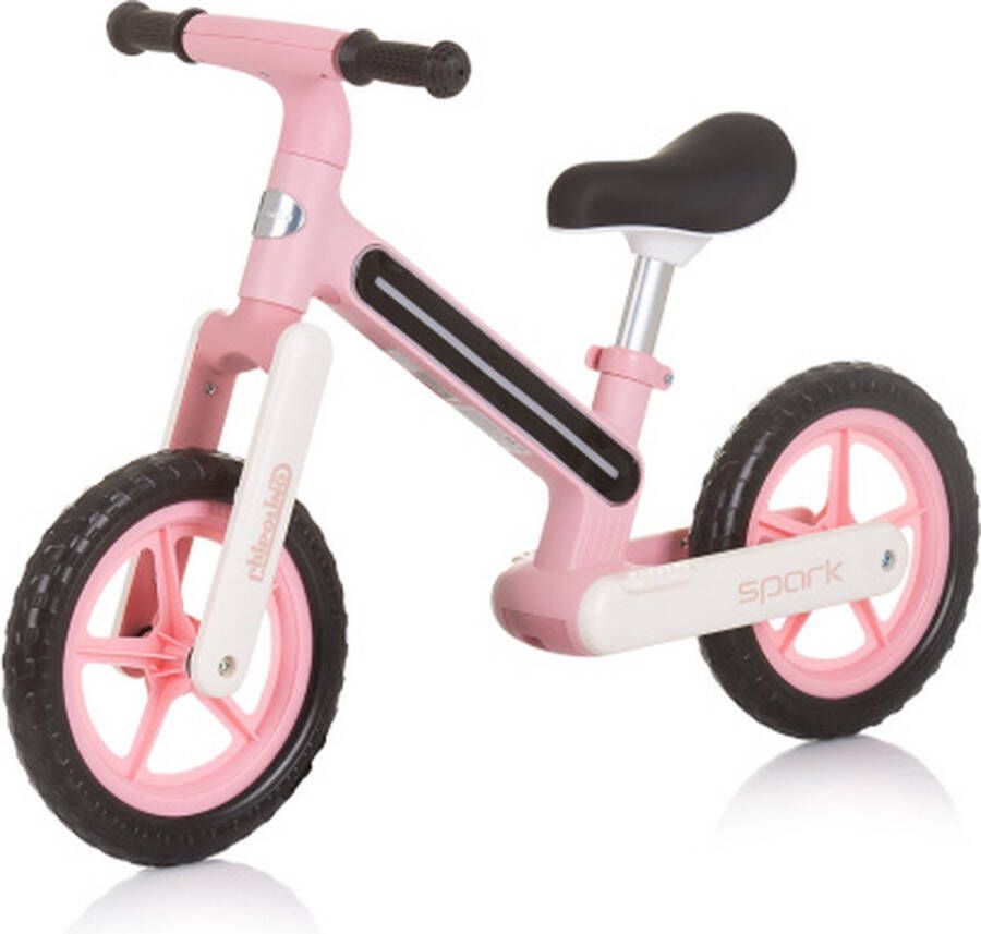 Chipolino Spark Loopfiets met Lichteffect 12 Inch Junior Roze