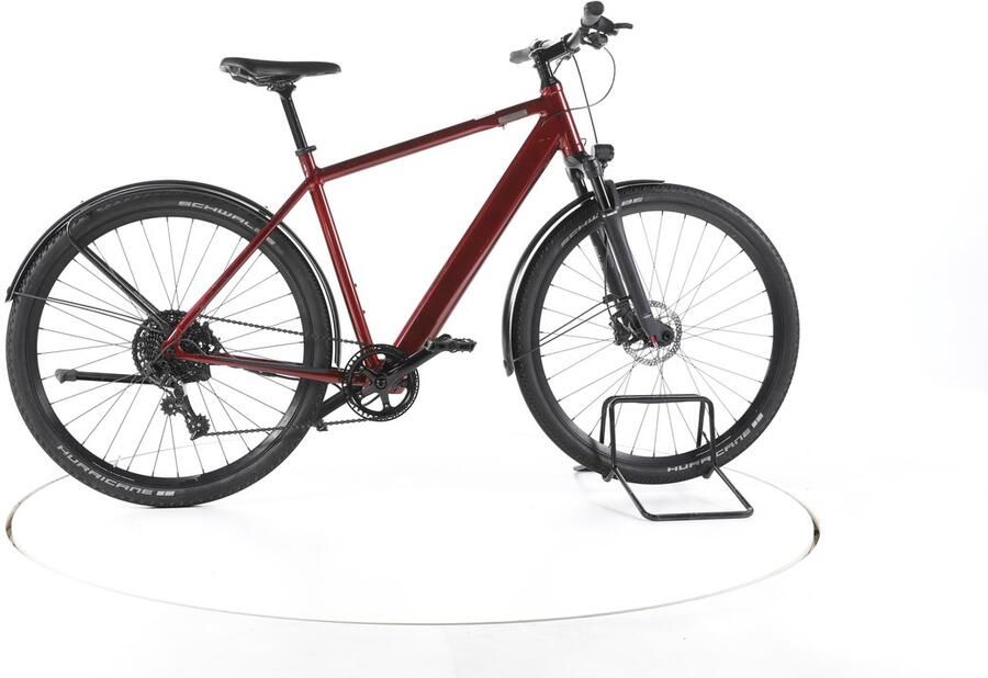 Coboc Iseo Elektrische trekkingfiets Accu 360Wh 29 rood Pro Elektrische Fiets
