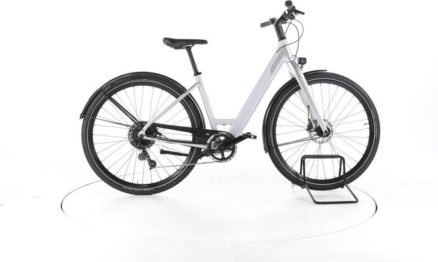 Coboc Kallio RGD Elektrische trekkingfiets Accu 360Wh 28 zilver Pro Refurbished