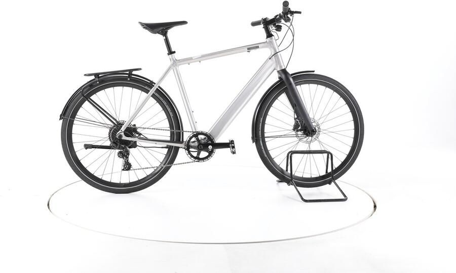 Coboc Vesterbro DMT Elektrische trekkingfiets Accu 360Wh 26 zilver Pro