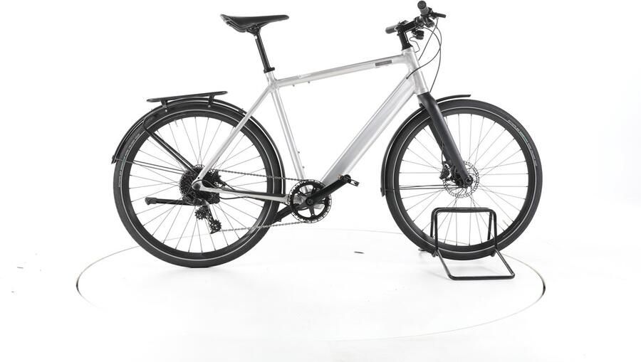 Coboc Vesterbro DMT Elektrische trekkingfiets Accu 360Wh 26 zilver Pro