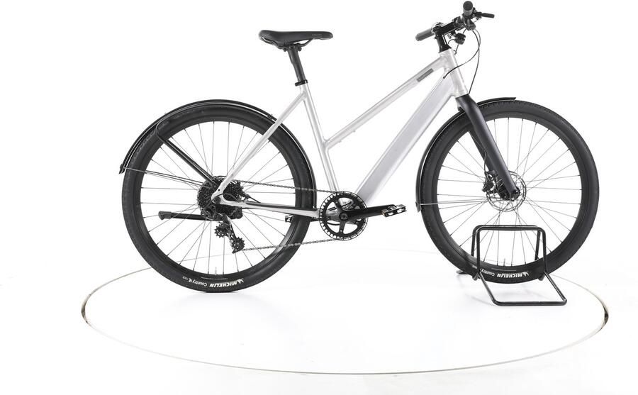 Coboc Vesterbro Elektrische trekkingfiets Accu 380Wh 27 5 zilver Pro Refurbished