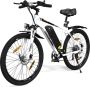Colorway BK15 Elektrische fiets Ebike 26 36V15AH tot 35-90 km 7 versnellingen Wit - Thumbnail 2