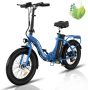 Colorway BK29G Elektrische Fatbike |250W Motor|20*4.0 Inch Off-road E-bike|36V 12AH lithiumbatterij Max 25km u 7 versnellingen| Zwart - Thumbnail 1