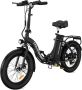 Hitway Elektrische Fiets BK9 26*4.0 Inch Fatbike Off-road E-Bike met 80km Bereik Krachtige 250W Motor en Comfortabel Zadel 7 Versnellingen IP54 Waterdicht - Thumbnail 1