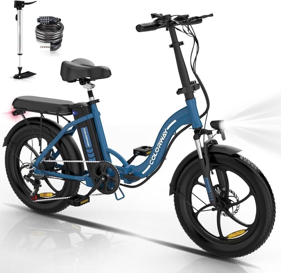 Hitway Elektrische Fiets BK15 Pro 27.5 Inch City Commuter EBike met Afneembare 36V 13Ah Lithium Batterij Mountain E-Bike met 250W Motor 7 Versnellingen IP54 Waterdicht Elektrische Fietsen - Foto 3