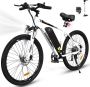 Colorway Elektrische Fiets BK15 Trendy 26Inch Mountain EBike met Afneembare 36V 15Ah Lithium Batterij City Commuter E-Bike met 250W Motor 7 Versnellingen IP54 Waterdicht - Thumbnail 1