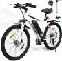 Colorway Elektrische Fiets BK15 Trendy 26Inch Mountain EBike met Afneembare 36V 15Ah Lithium Batterij City Commuter E-Bike met 250W Motor 7 Versnellingen IP54 Waterdicht - Thumbnail 2