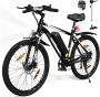 Colorway Elektrische Fiets BK6G Trendy 20*3.0 Inch Fat Tire City Commuter EBike met Afneembare 36V 12Ah Lithium Batterij Opvouwbaar Mountain E-Bike met 250W Motor IP54 Waterdicht - Thumbnail 1