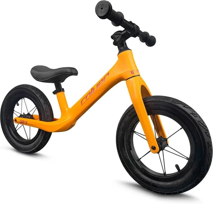 COLUER Zap 12 2025 Loopfiets Oranje Jongen