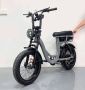 Comfort Inz EB8 Fatbike E Bike Elektrische Fiets 250W 17.5 Ah Hydraulische Rem -Inc. Alarm en kettingslot Grijs - Thumbnail 1