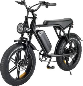 Comfort Inz V8 5.5 Hydraulische rem model Fatbike Elektrische Fiets E Bike 250W 15Ah Zwart Incl. Achterrek zitje