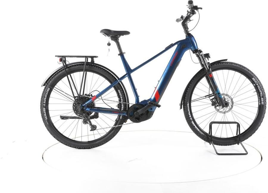 Conway Cairon C 2.0 Elektrische trekkingfiets Bosch Accu 500Wh 28 2023 blauw