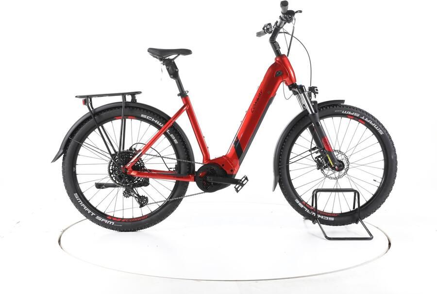 Conway Cairon C 3.0 Elektrische trekkingfiets Bosch Accu 625Wh 27 5 2023 rood