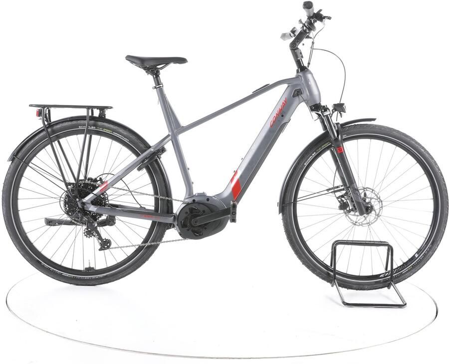 Conway Cairon T 2.0 Elektrische trekkingfiets Bosch Accu 500Wh 28 2023 grijs