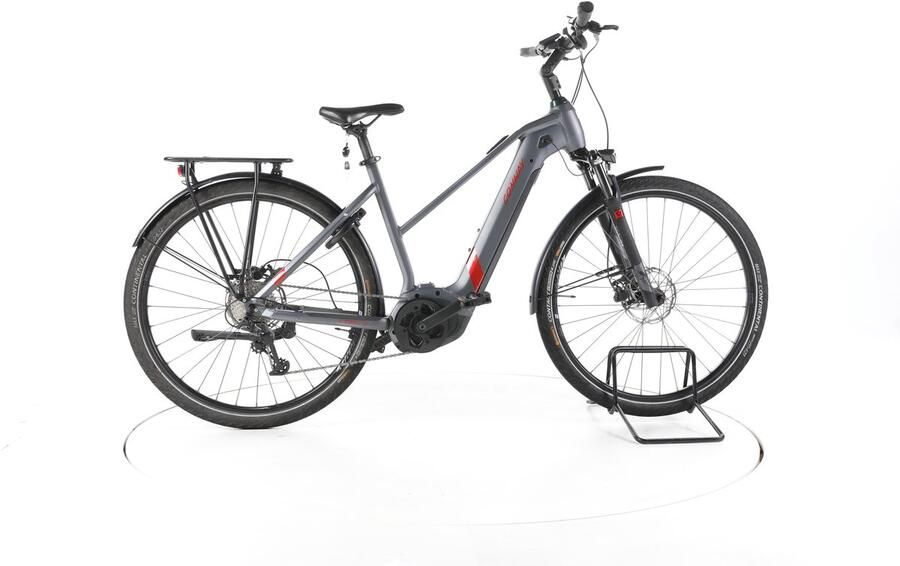 Conway Cairon T 2.0 Elektrische trekkingfiets Bosch Accu 500Wh 28 2023 grijs