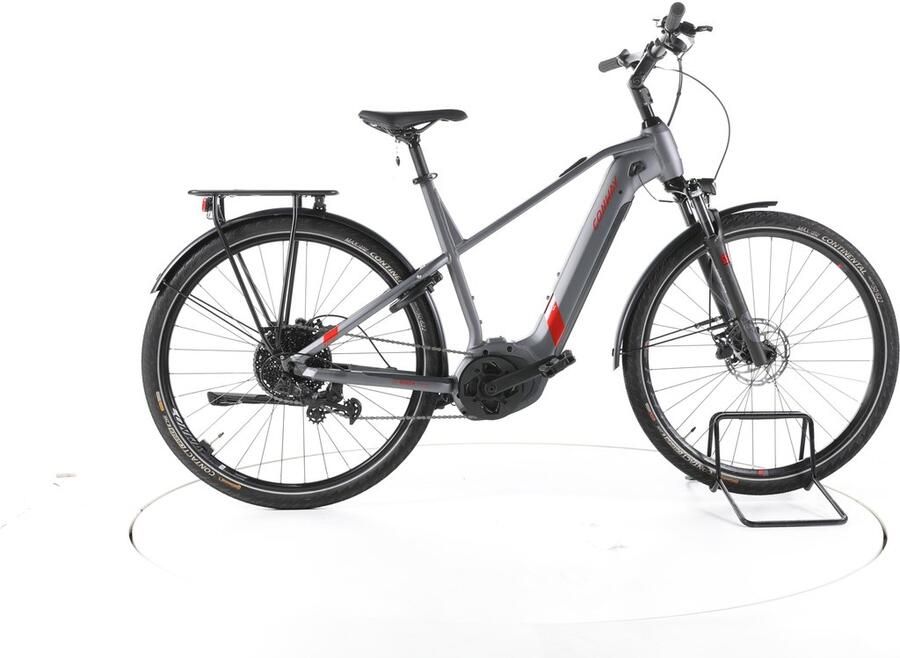 Conway Cairon T 2.0 Elektrische trekkingfiets Bosch Accu 500Wh 28 2024 grijs