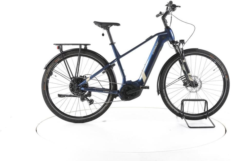 Conway Cairon T 2.0 Elektrische trekkingfiets Bosch Accu 625Wh 28 2023 blauw