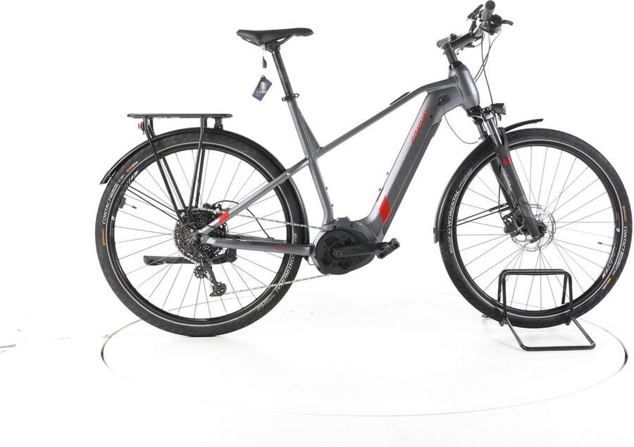 Conway Cairon T 2.0 Elektrische trekkingfiets Bosch Accu 625Wh 28 2023 grijs