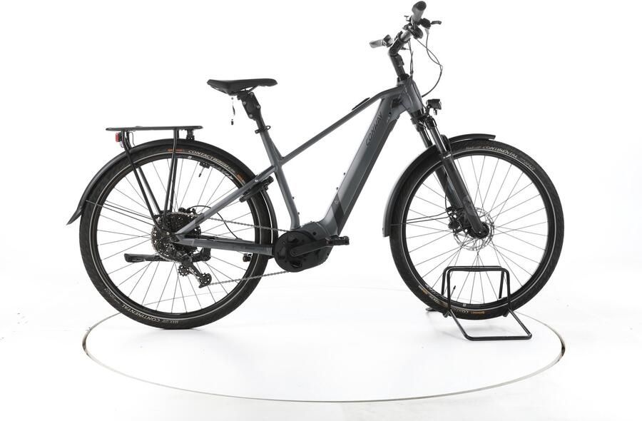 Conway Cairon T 3.0 Elektrische trekkingfiets Bosch Accu 750Wh 28 2023 grijs