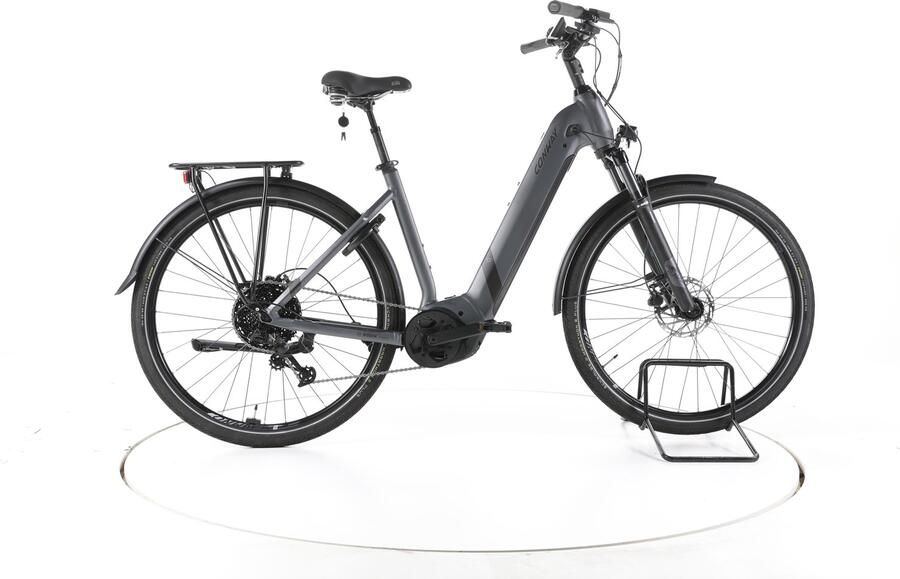 Conway Cairon T 3.0 Elektrische trekkingfiets Bosch Accu 750Wh 28 2023 grijs