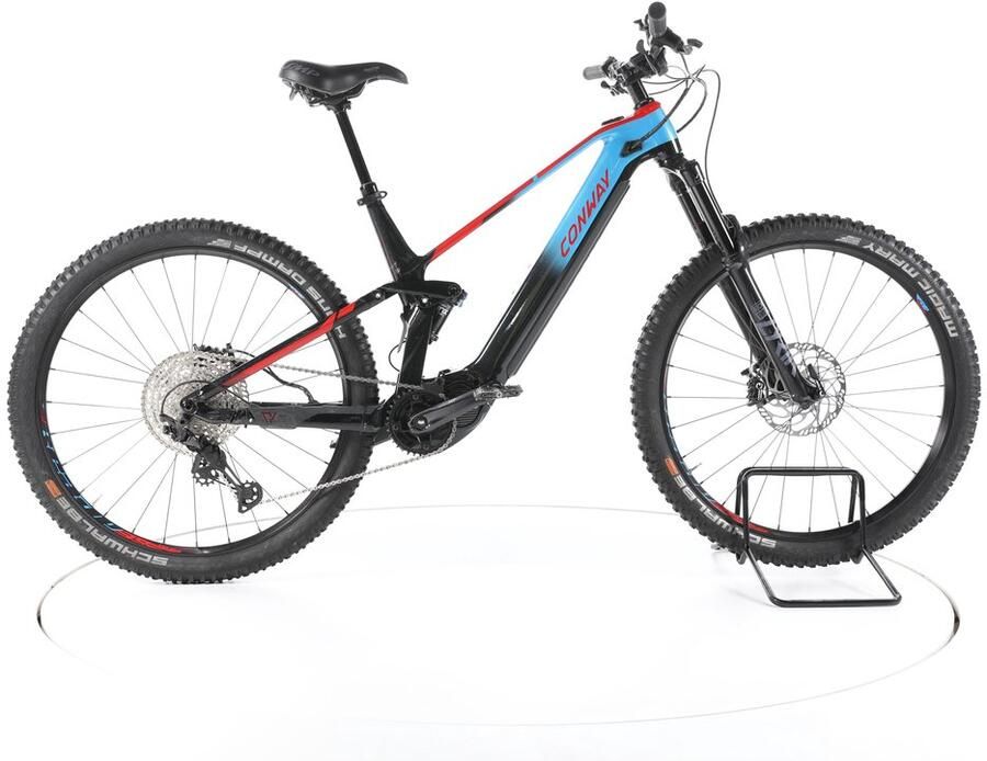 Conway eWME 4.9 Elektrische full-suspension mountainbike Shi o Accu 720Wh 29