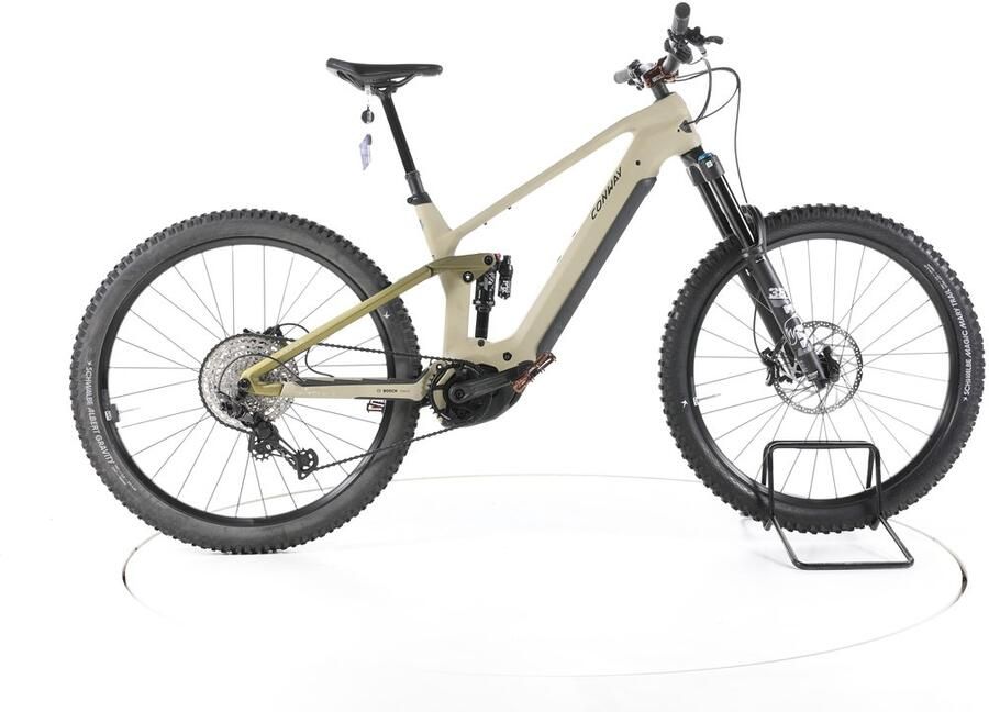 Conway Xyron LT 9.0 Elektrische full-suspension mountainbike Bosch Accu 800Wh Pro