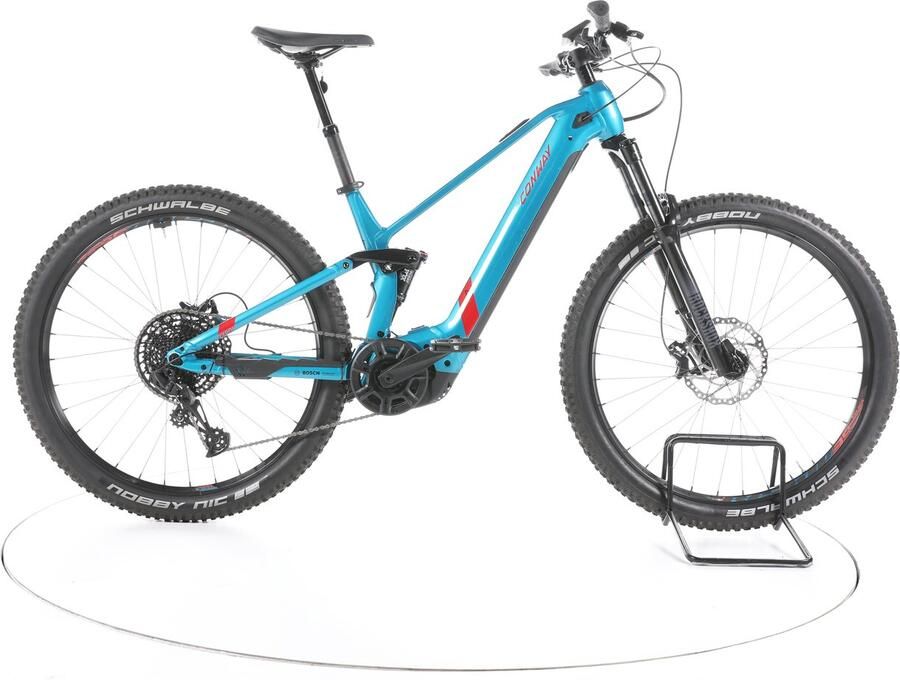 Conway Xyron S 2.9 Elektrische full-suspension mountainbike Bosch Accu 750Wh 29