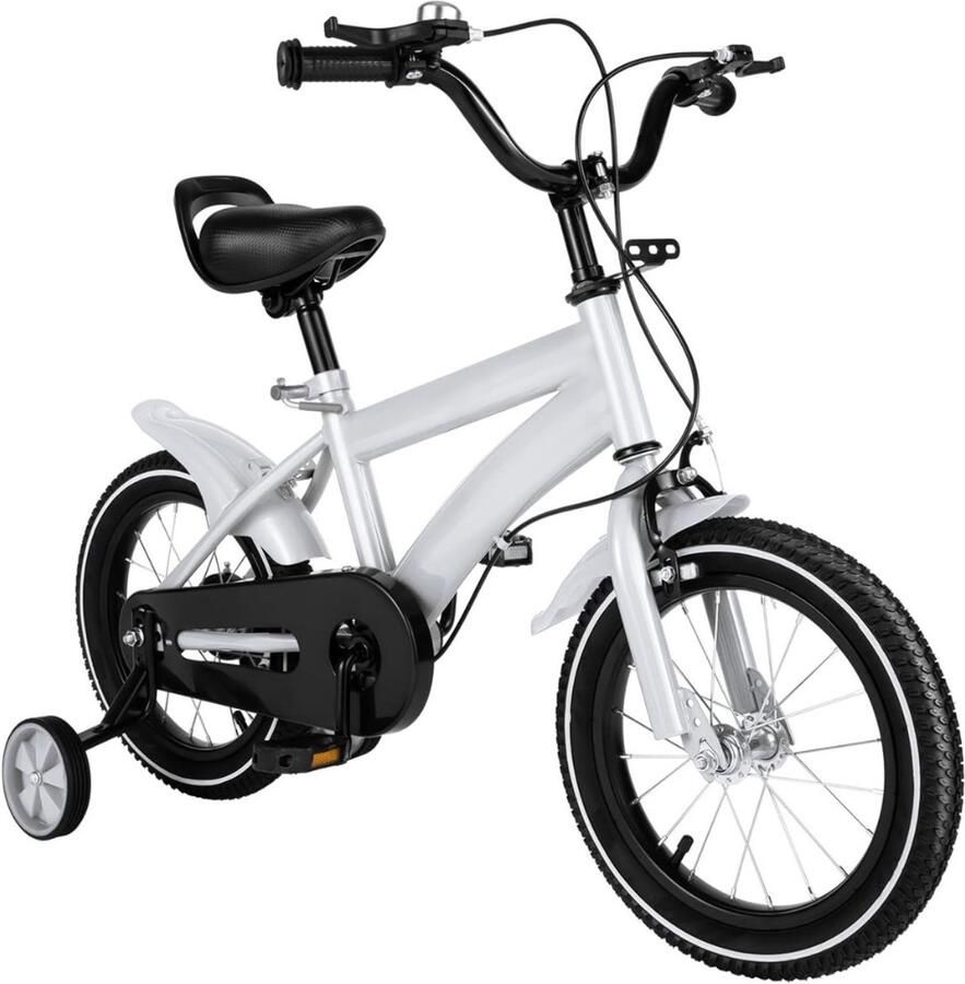 Core Kinderfiets – Kinderfiets vanaf 3 jaar – Loopfiets – Wit – 100cm × 49cm × 77cm