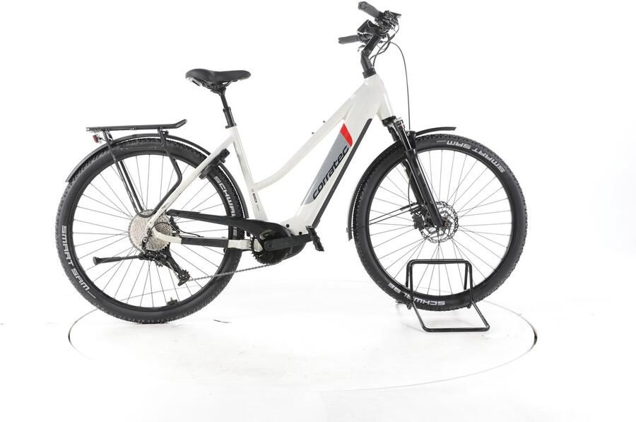 Corratec E-Power Sport SE CX 7 Elektrische trekkingfiets Bosch Accu 750Wh 28 wit