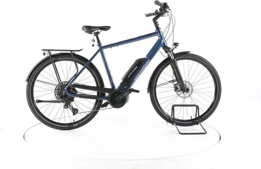 Corratec E-Power Urban 28 Elektrische trekkingfiets Bosch Accu 500Wh 29 blauw