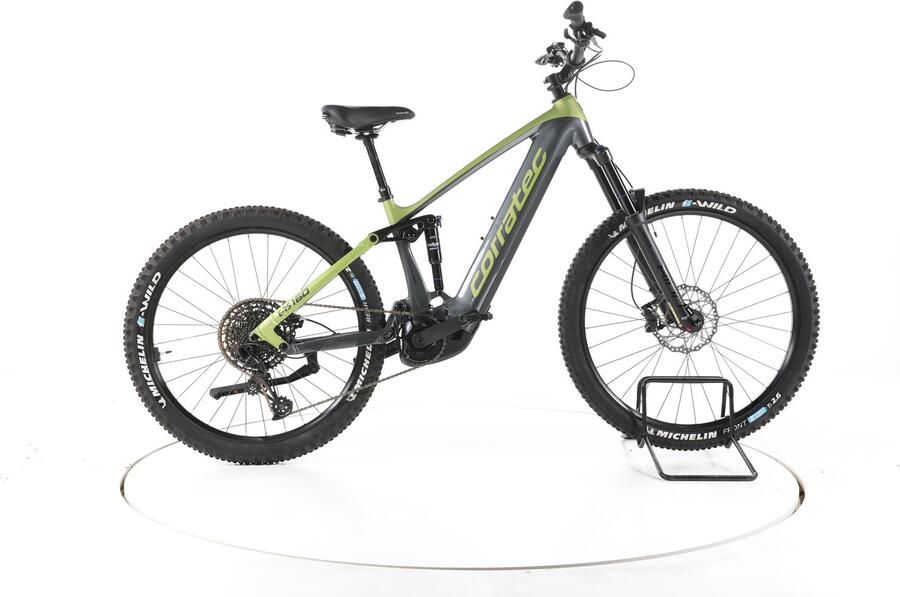 Corratec RS 160 Elite Elektrische full-suspension mountainbike Bosch Accu 625Wh