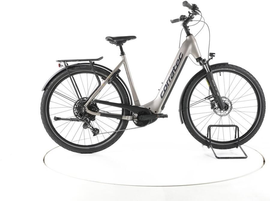 Corratec Trekking Elektrische trekkingfiets Bosch Accu 750Wh 28 grijs Pro
