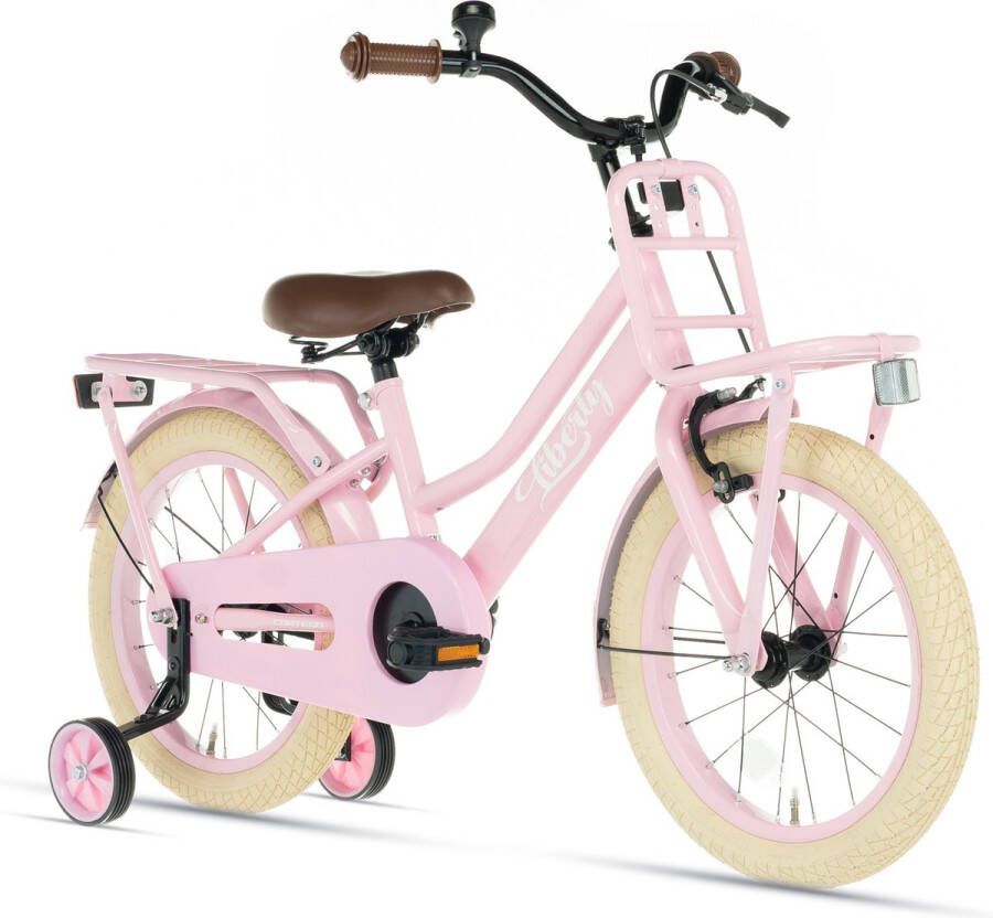 Cortego Liberty Meisjesfiets 12 Inch Roze Kinderfiets 2 tot 4 Jaar